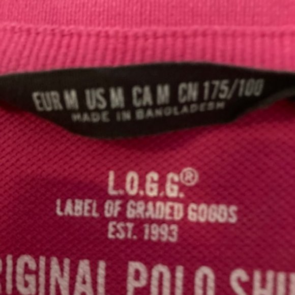 Pink Polo Top W med good - Picture 3 of 4